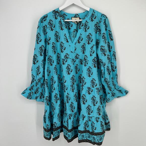 TUCKERNUCK Tropical Turquoise Bouquet Kenzo Coverup NWT  Size Medium - Picture 8 of 11